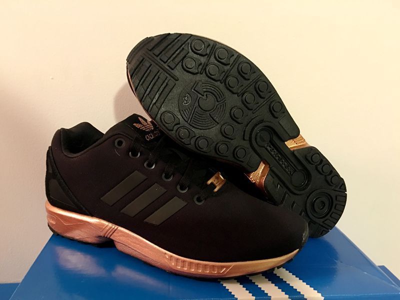 adidas zx flux noir et rose gold femme